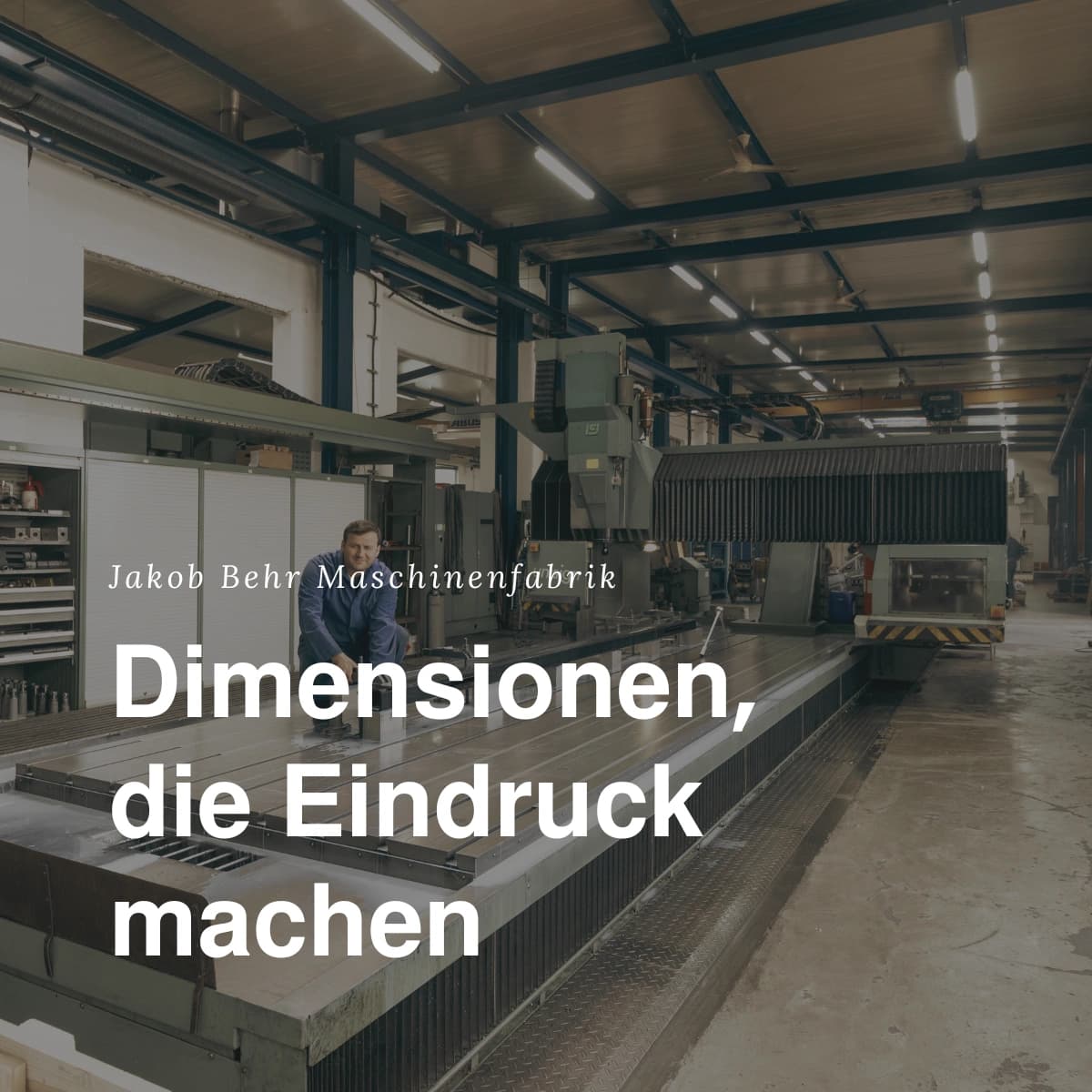 Beispiel-Beitrag für Jakob Behr Maschinenfabrik – Maschinenbau